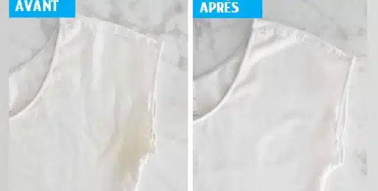 Blanc de vêtement retrouvé