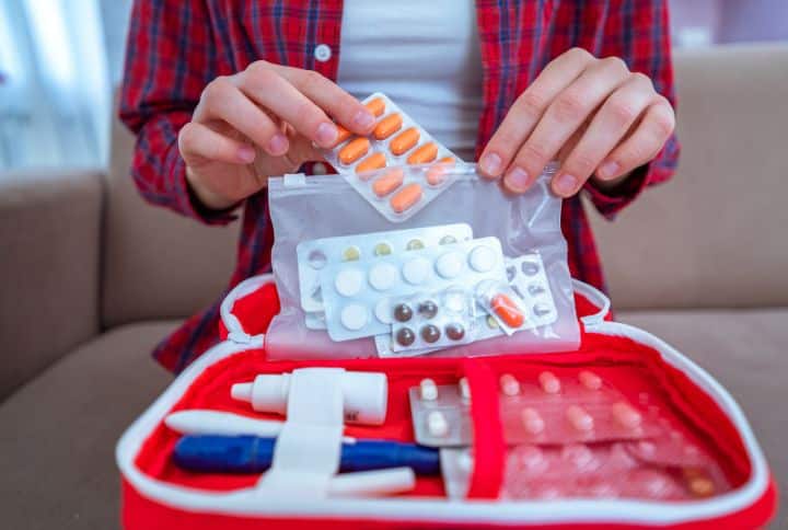 Trousse de secours et matériel médical