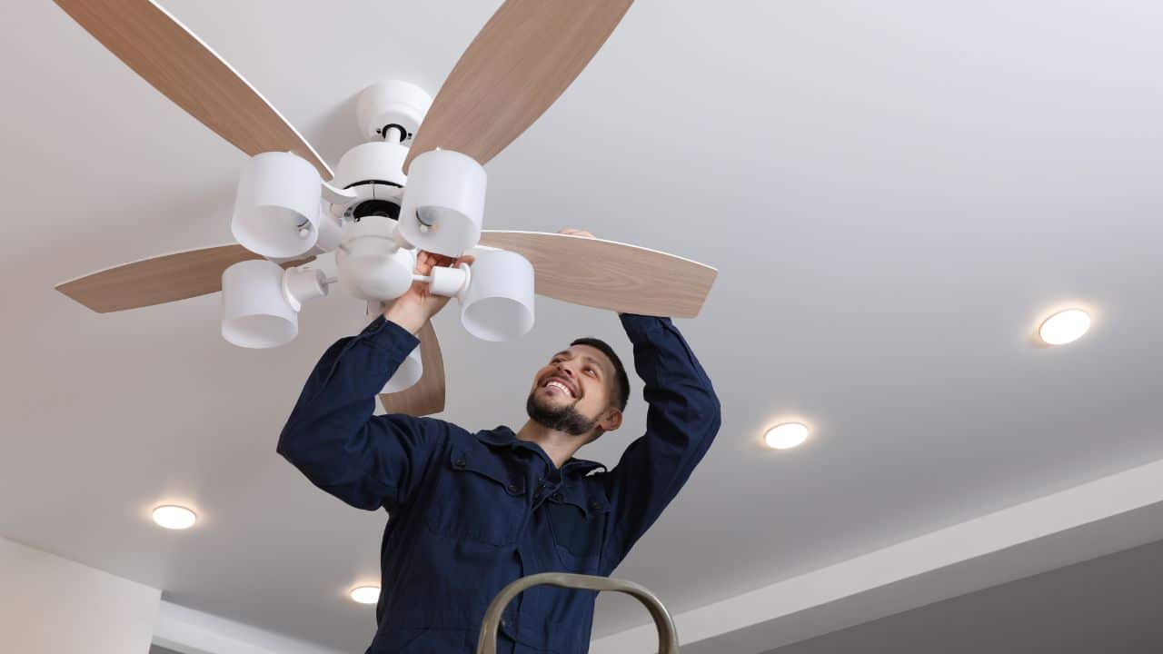 Ventilateur de plafond design