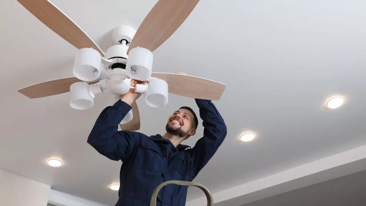 Ventilateur de plafond design