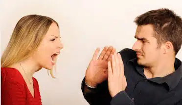 Couple en désaccord